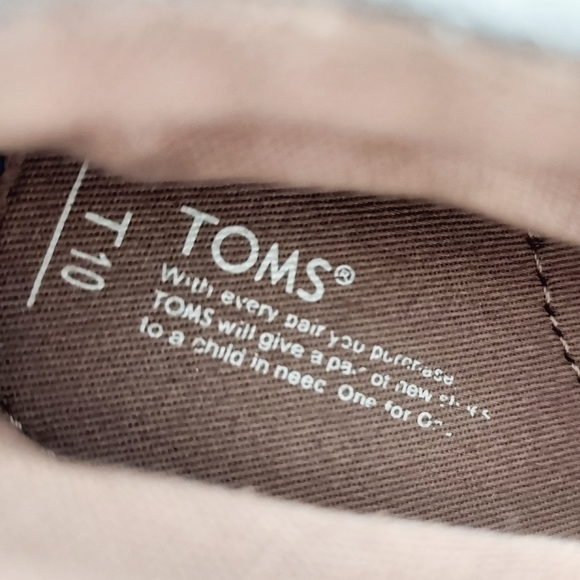 ⭐️5/$20 Tom's Gray High Top Sneakers Size 10 - Picture 7 of 10